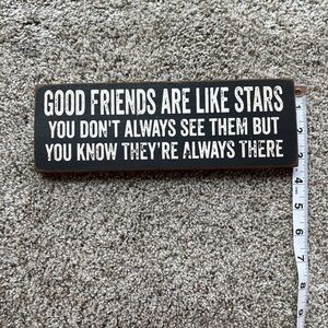 Inspirational Quote Wooden Sign